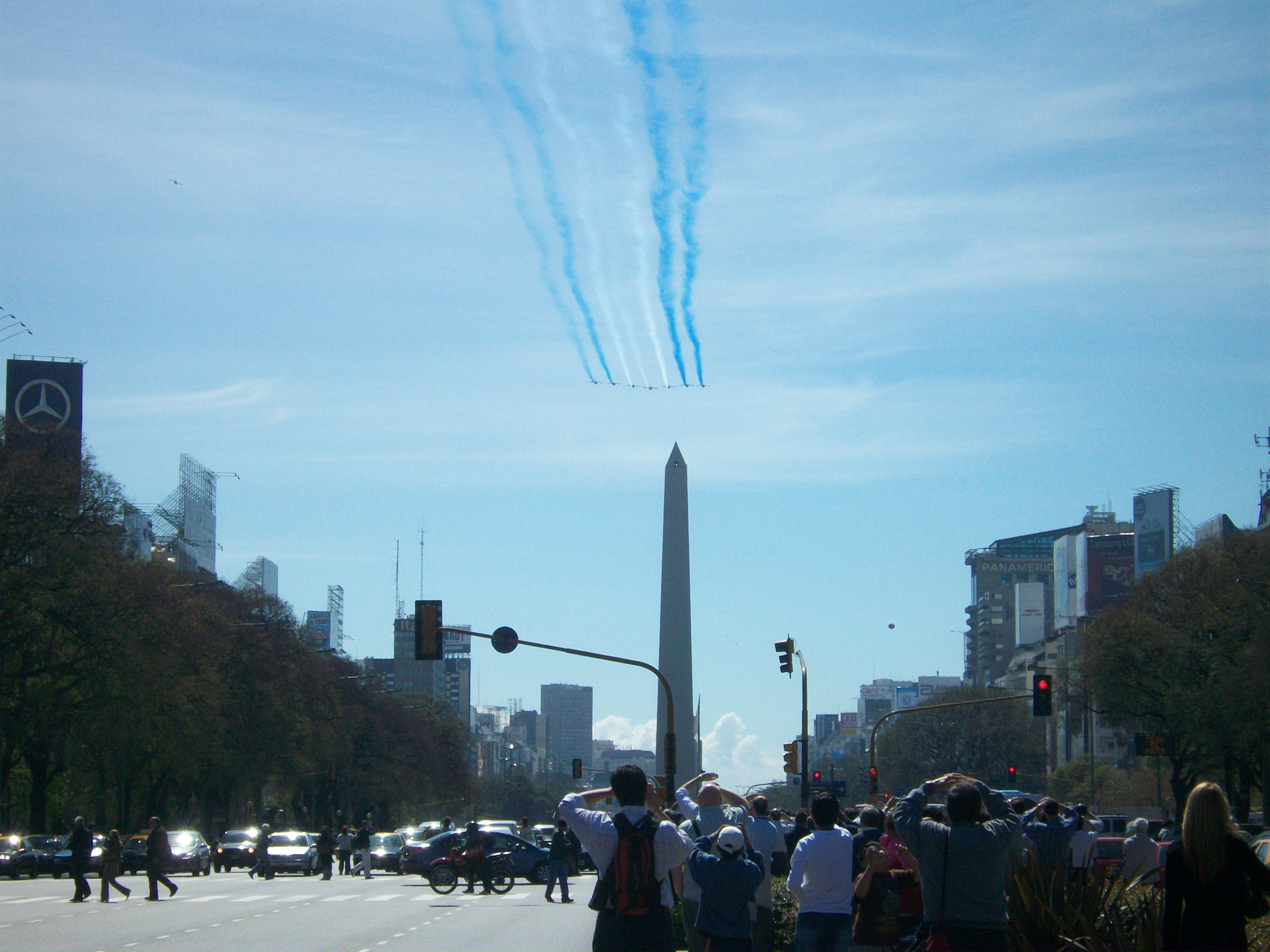 Air festival in Buenos Aires
